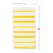 Durable White with Gold Stripes Paper Dinner Napkins (600 Napkins)
